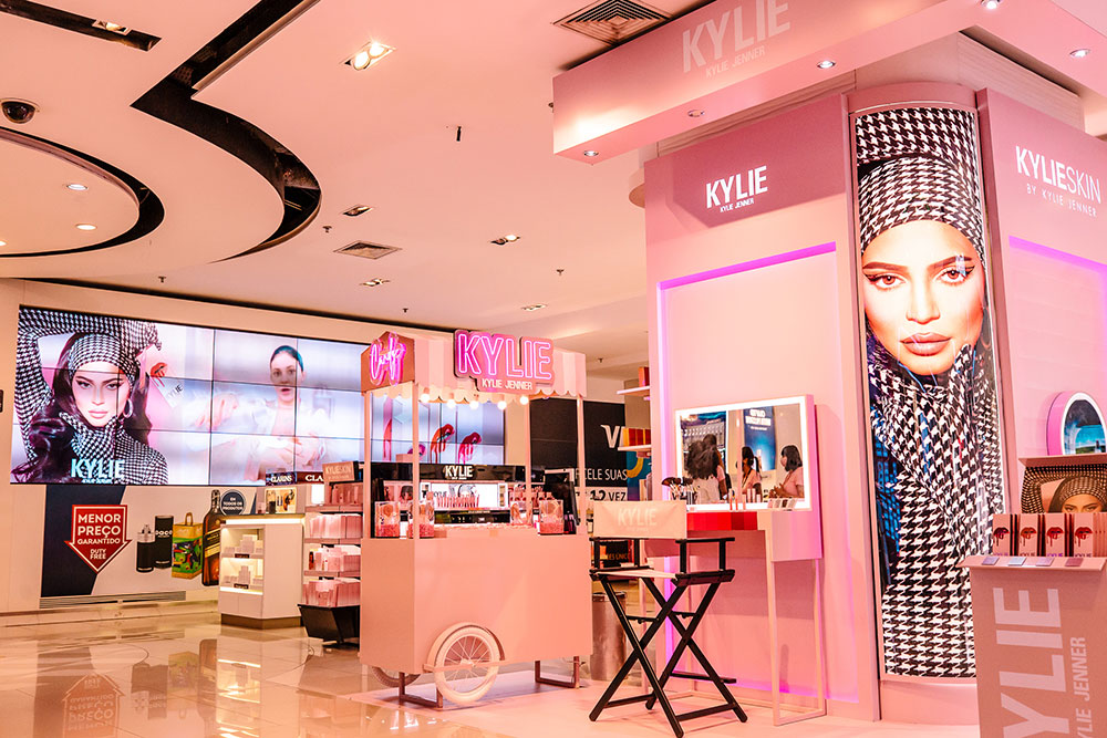 Kylie Cosmetics makes a splash with Dufry and DFA in the Americas