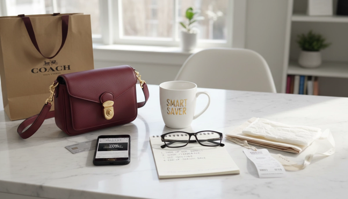 coach outlet shopping savings tips
